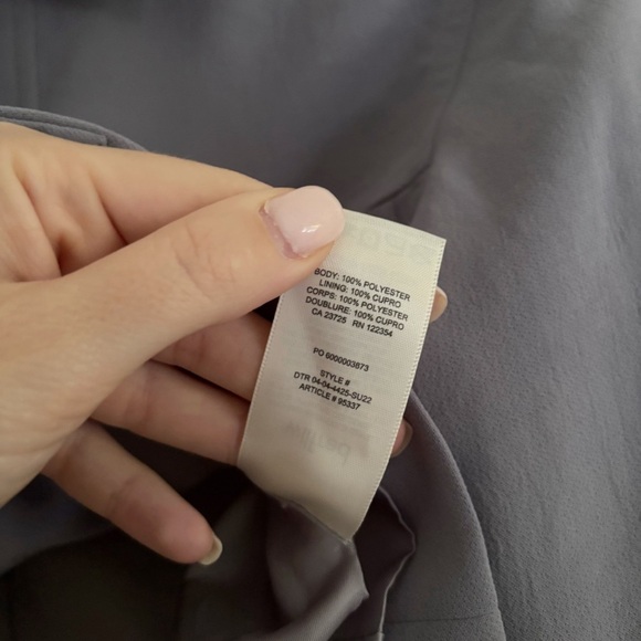 Wilfred Little Cropped Jacket Crepette Blue Size XXS - Picture 7 of 8